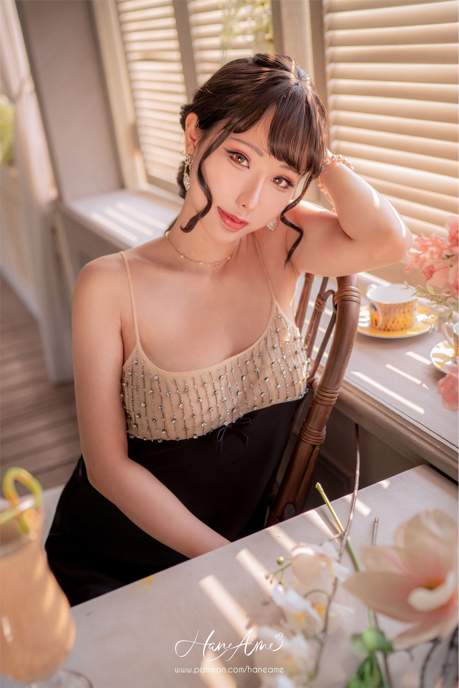 雨波_HaneAme - Original_Afternoon Tea date 法式午茶的约会(42)